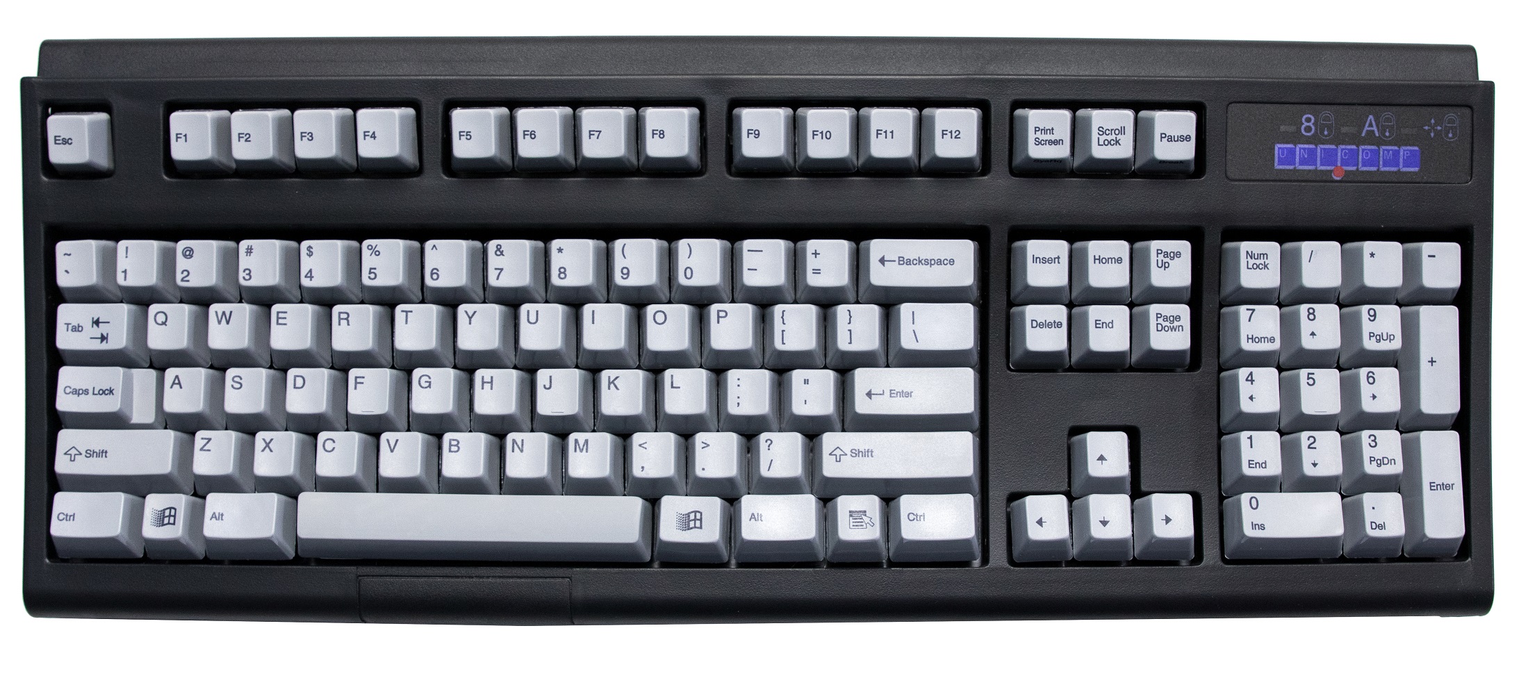 Maand Tussen les Unicomp, Inc.: Unicomp Keyboards